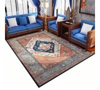 Laohucai Tappeto riscaldante elettrico di grandi dimensioni, per riscaldare le feste invernali, con timer e controllo della temperatura, tappeto riscaldante elettrico al grafene(A,80x50cm)