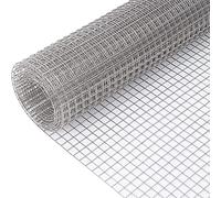 LAOJU Rotolo di rete metallica a prova di roditori, 30 cm x 6 m, rete metallica zincata per prevenire l'accesso a ratti, scoiattoli e topi
