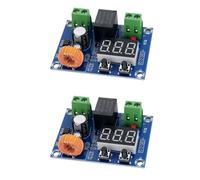 LAOMAO XH-M609 Modulo di monitoraggio della batteria per 12 V-80 V - Spegnimento automatico a bassa tensione, tensione di spegnimento regolabile, ideale per immagazzinare energia, sistemi solari