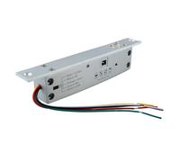 LAOPPOIKI Serratura elettrica con chiavistello DC 12V con ritardo e display LED - Catenaccio stretto e durevole for il controllo dell'accesso sicuro all'ingresso della porta