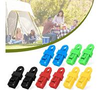 LaoSShu Impugnatura di Blocco for impieghi gravosi Regolabile for telone e Telo ombreggiante, Clip for Telo Impugnatura di Blocco for impieghi gravosi (Color : 50 PCS)