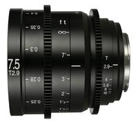 Obiettivo Laowa 7,5 mm T2,9 Zero-D S35 Cine Nero - Nouvo