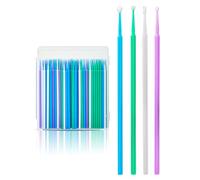 LAOYE 200 Pcs Tamponi di Precisione per Riparare i Danni alla Vernice di Ritocco Carrozzeria Auto Bastoncini di 4 Misure e 4 Colori Diversi (1mm, Viola/1,5 mm, Bianco/2 mm, Verde/2,5 mm, Blu)
