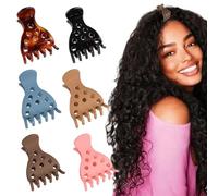 LAOYEFACAI 6 fermagli per sollevare le radici dei capelli Fermagli per capelli ricci Fermagli per ricci voluminosi per sollevare le radici dei capelli Fermagli per capelli