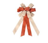 LAOYEFACAI Fiocchi di Natale Grande Doppio Strato di Nastro Addensato Ornamenti per l'albero di Natale Fiocchi Decorazioni per l'albero di Natale per le Feste di Famiglia Decorazione (Type H)