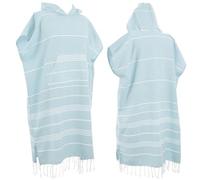 laoyuandamai 1 poncho grande in cotone turco con cappuccio e tasca frontale, asciugamano da spiaggia con cappuccio, asciugamano da spiaggia con cappuccio, per adulti, uomo, donna, spiaggia, piscina e