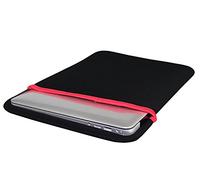 LaoZan neoprene Custodia per tablet Sleeve per Laptop di Neoprene Impermeabile Borsa Per Portatile Borsa da Trasporto per Apple/ipad/Samsung 17" Nero