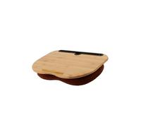 Lap Desk with Pillow Cushion,Laptop Stand with Slot for Tablet,Computer Bed Table for Travel,Support Up to 14inch Laptop