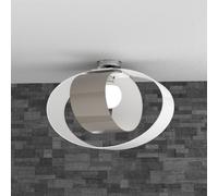LAP PLAFONIERA D.55 CM. 1 LUCE TORTORA (VETRO INTERNO 1 LUCE TORTORA ED ESTERNO 1 LUCE BIANCO) 1146-PL55-TO