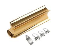 Lap Steel Guitar Slide | Diapositive per chitarra Dobro con 4 plettri in metallo, in acciaio inox hawaiani, chitarra elettrica, basso lap Slide Bar Stick Tone