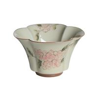LAPADULA Infusore per il Tè Tazza da tè retrò personale, tazza da maestro Kung Fu ricamata a mano, tazza da donna in ceramica singola, tazza da tè cinese Tazze da Tè