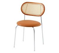 LAPADULA Sedie da pranzo antiche per uso domestico, tavolo con schienale, stile francese retrò, creative, scandinave, per negozio di tè e latte, sedia in rattan, sedie moderne