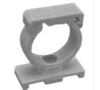lapafil 19016 - Morsetto chiusura Nylon Grigio Diametro 16 mm