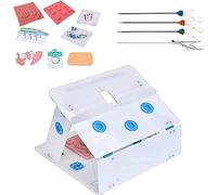 Laparoscopica Trainer Box Simulatore con Sutura Pad - Set completo di chirurgia include 10 moduli di allenamento per studenti di medicina e medici
