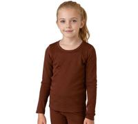 LAPASA 100% Lana Merino Maglia/Calzamaglia Bambini Strato Base Leggings Intimo Termico Pantaloni Canottiera Unisex 5-13 Anni K13 K14
