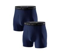 LAPASA Pacco da 2 Boxer Asciugatura Rapida a Vita Alta Uomo M16 - Mutande Sportive Elasticizzate Abbigliamento Intimo Leggeri Traspiranti in Rete Viaggio