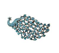 Lapel Pin | Lega Rhinestone Animal Brooch | Elegante Handcrafted Crystal Costume Accessory | Animal Rhinestone Crystal Handcrafted Accessories, Brooch Pin For Women Lady Sweater Scarf Coat Jacket Wedd