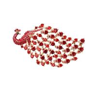 Lapel Pin | Lega Rhinestone Animal Brooch | Elegante Handcrafted Crystal Costume Accessory | Animal Rhinestone Crystal Handcrafted Accessories, Brooch Pin For Women Lady Sweater Scarf Coat Jacket Wedd