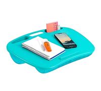 LAPGEAR MyDesk 44449 - Scrivania per laptop fino a 15,6", con supporto per telefono, colore: Turchese