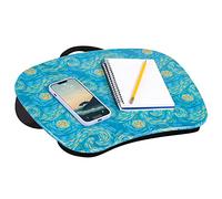 LapGear MyStyle, Scrivania portatile con cuscino, per computer portatili fino a 15,6", multicolore (Starry blue) 45339