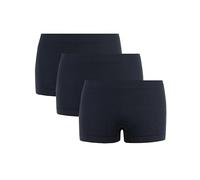 Laphilo Pantaloncini Sottogonna da Donna Boxer di Sicurezza Donna Mutande Morbide Elasticizzate da 1/3 Pezzi Art. 3021 (Nero/3pc, L-XL)