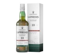 Laphroaig 10 YO, Sherry Oak Cask Finish, Scotch Whisky 48% Vol - 700 ml | Un single malt torbato di Islay invecchiato in botti ex-bourbon e affinato in ex-sherry dal profilo dolce e speziato