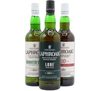 Laphroaig - Lore, Quarter Cask & 10 Sherry Oak Bundle Islay Single Malt Scotc...