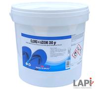 LAPI CHIMICI CLORO MULTIAZIONE IN PASTIGLIE CONF. DA 10 KG.