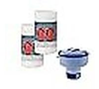 LAPI-CLORO 4 AZIONI- 10 PASTIGLIE DA 200GR(X2)+PORTA CLORO DOSATORE GALLEGGIANTE