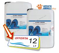 LAPI Cloro Liquido → 12 / 25 Lt - Ipoclorito di Sodio Mantenzione Acqua Piscina