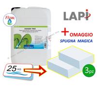 LAPI OXIGEN TRIO → 10 / 25 kg - Ossigeno Liquido Tripla Azione per Acqua Piscina