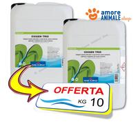 Lapi OSSIGENO ATTIVO LIQUIDO per PULIZIA IGIENE ACQUA PISCINA Oxigen Trio 10 kg