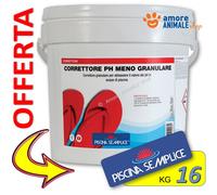 LAPI PH - Meno Granulare → 16 / 25 Kg Riduttore PH Minus - Acqua per Piscina
