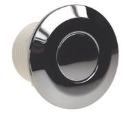 Lapi Pulsante Pneumatico Cromato in ABS per Pompa Installazione a Pannello Foro 33mm