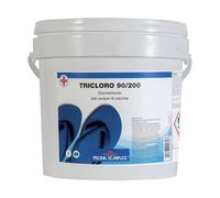 LAPI TRICLORO 90% in Pastiglie 200 gr 5kg - CLORO per Acqua Piscina