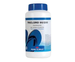 Lapi TRICLORO PASTIGLIE 200 GR. 1kg Cloro 90% a lenta dissoluzione
