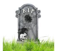 Lapidi per Tombe Halloween | Decorazioni Cimitero per Lapidi - Pietre Tombali Spaventose Prop per Artigianato Cartelli Esterno Giardino Feste Cimitero