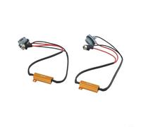 Lapiglo 2 resistori di carico BA15S 1156 a LED, 50 W, Canbus, Decoder OBC, cancellatore per fendinebbia, luci posteriori per correggere messaggi di errore
