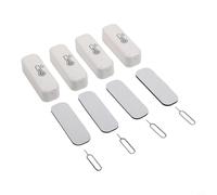 Lapiglo 4PCS Per Zigbee Wireless Smart Sensori di Temperatura E Umidità Per Il Monitoraggio Del Clima Interni E Impostazioni Di Controllo Automatico Basato Su App