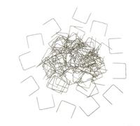 Lapiglo 600 borchie per saldatura in plastica per paraurti auto, 0,6/0,8 mm, per graffette in acciaio inox, per kit di riparazione della carrozzeria, compatibili con saldatrice a caldo