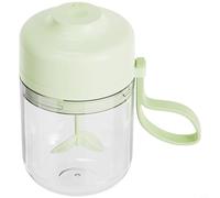 Lapiglo Bicchiere elettrico da 400 ml, shaker automatico con motore potente, frullatore portatile per proteine del caffè (verde chiaro)