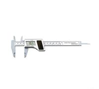 Lapiglo Calibro digitale solare 0-150mm 0.01mm Risoluzione plastica Vernier Gauge Bidirezionale Interna Esterna Gioielli e reliquie