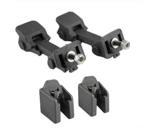 Lapiglo Coppia di chiusure per cofano anteriore e staffa TJ 1997-2006, per acciaio inossidabile e 55176636AD 55395652AC