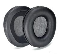 Lapiglo Cuscinetti auricolari in pelle PU per cuffie wireless Jlab Studio for Pro, morbidi per cuscinetti auricolari di ricambio, comodi e isolamento acustico, installazione rapida, set nero