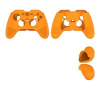 Lapiglo Custodia protettiva in silicone per scuf VALOR per controller Pro, copertura antiurto e antipolvere, sottile per una pelle morbida, grigio (arancione)