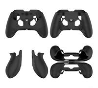 Lapiglo Custodia protettiva in silicone per scuf VALOR per controller Pro, custodia da gioco antiurto e antipolvere, sottile per una pelle morbida, grigio (nero)