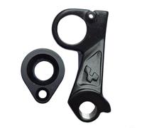 Lapiglo Forcellino per deragliatore Cube per bici da reazione, gancio posteriore in alluminio nero con bulloni M12x1.0 MTB e ciclismo su strada
