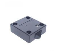 Lapiglo Interruttore touch dal design moderno a triangolo, per luci dell'armadio domestico, controller certificato IP44, cablaggio a vite sicuro (nero)