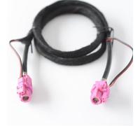 Lapiglo LVDS - Cavo di segnale per collegamento multimediale a schermo display, connettore rosa a 4+26 pin per modelli EV come byd per tesla, filo da 80 cm