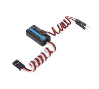 Lapiglo Modulo di raccolta di tensione Rc Fs Cvt01 Controllo batteria modello Rc, compatibilità Ia6b Ia10b Bfgr4 Nb4 Pl18 Serie trasmettitore Supporta fino a 15 unità e funzionamento a bassa potenza